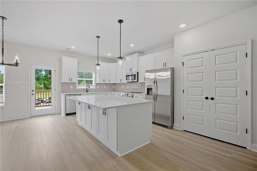 Furnished interior view inside a new home in , Mableton (Image 5).