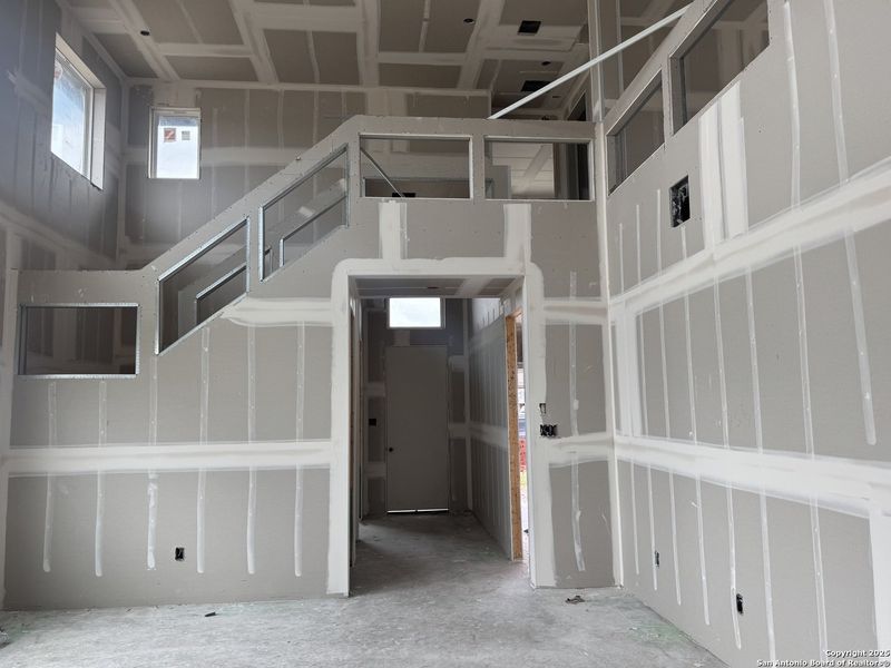 In-progress construction of a new home in Alsatian Oaks, Castroville, TX (Image 52).