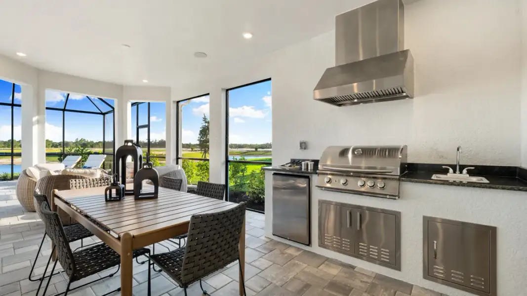 Representative furnished interior of a home built from the Lazio by Taylor Morrison in Esplanade at Pinewalk, St. Johns (Image 16).