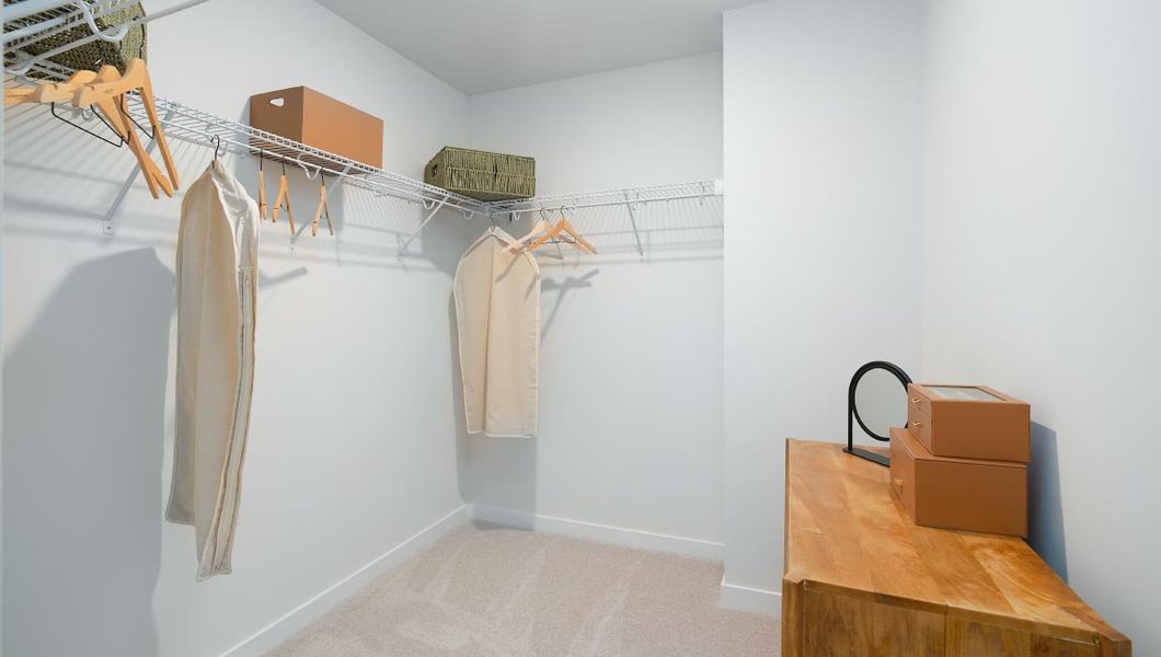 Furnished interior view inside a new home in Westport, York (Image 25).