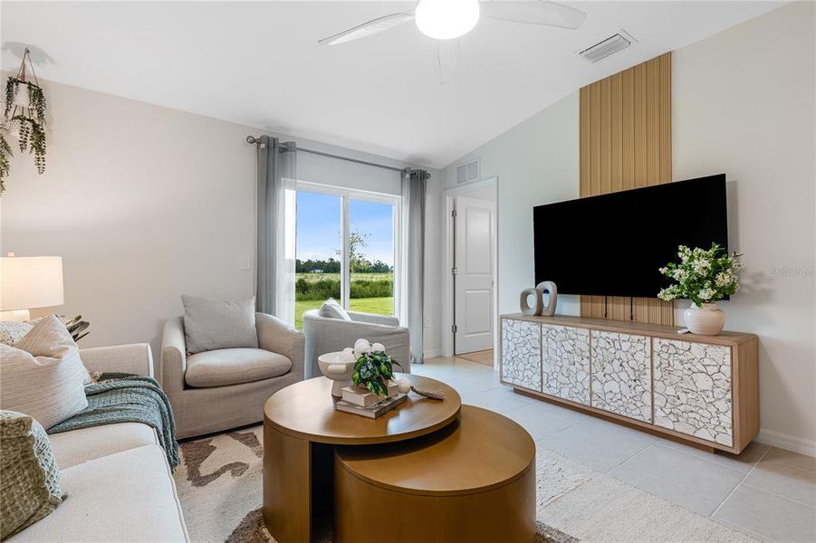 Furnished interior view inside a new home in Rye Ranch, Parrish (Image 3).