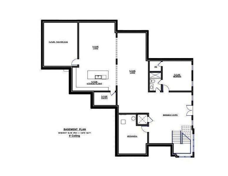 2D floor plan layout of this home in , Marietta, GA (Image 6).
