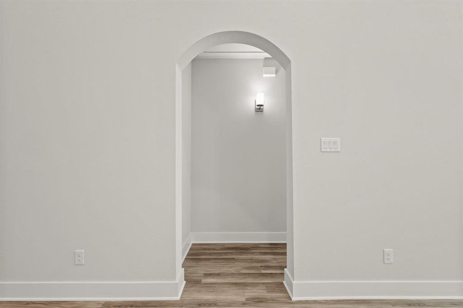 Spacious, unfurnished interior of a new home in Lyons Crest Estates, Garland (Image 25). Spacious, unfurnished interior of a new home in Lyons Crest Estates, Garland (Image 25).