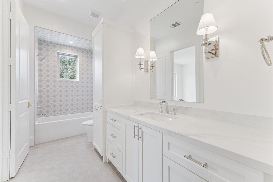 Furnished interior view inside a new home in , Spring Valley Village (Image 13).