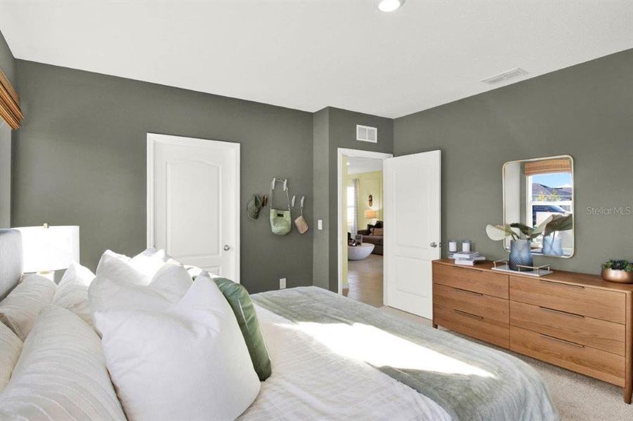 Furnished interior view inside a new home in Villamar, Winter Haven (Image 10).