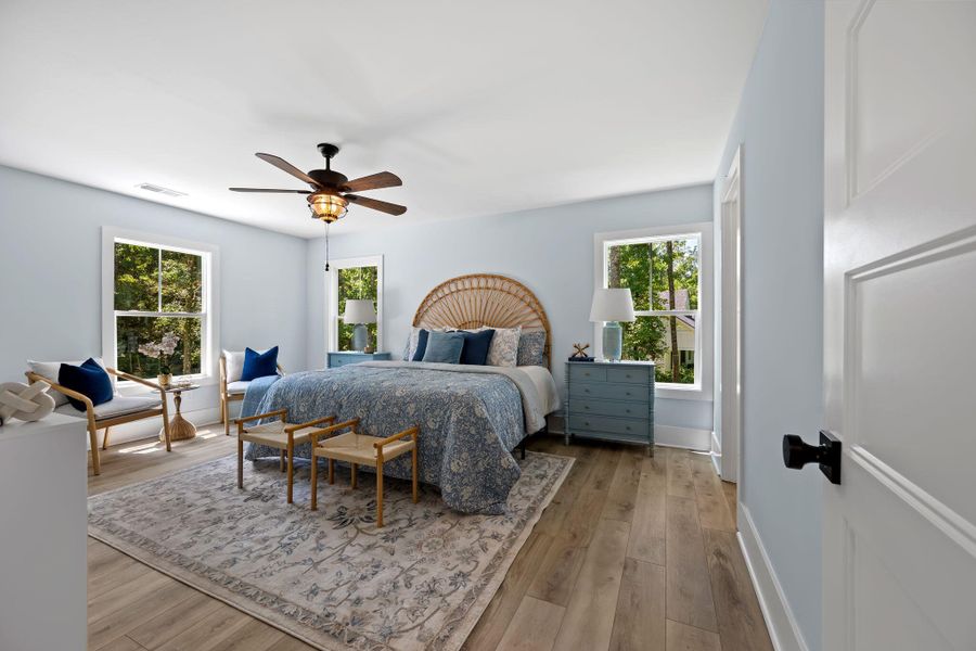 Furnished interior view inside a new home in , Johns Island (Image 20).