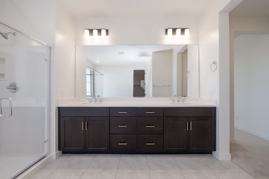Furnished interior view inside a new home in Waterston Central, Gilbert (Image 7). Furnished interior view inside a new home in Waterston Central, Gilbert (Image 7).
