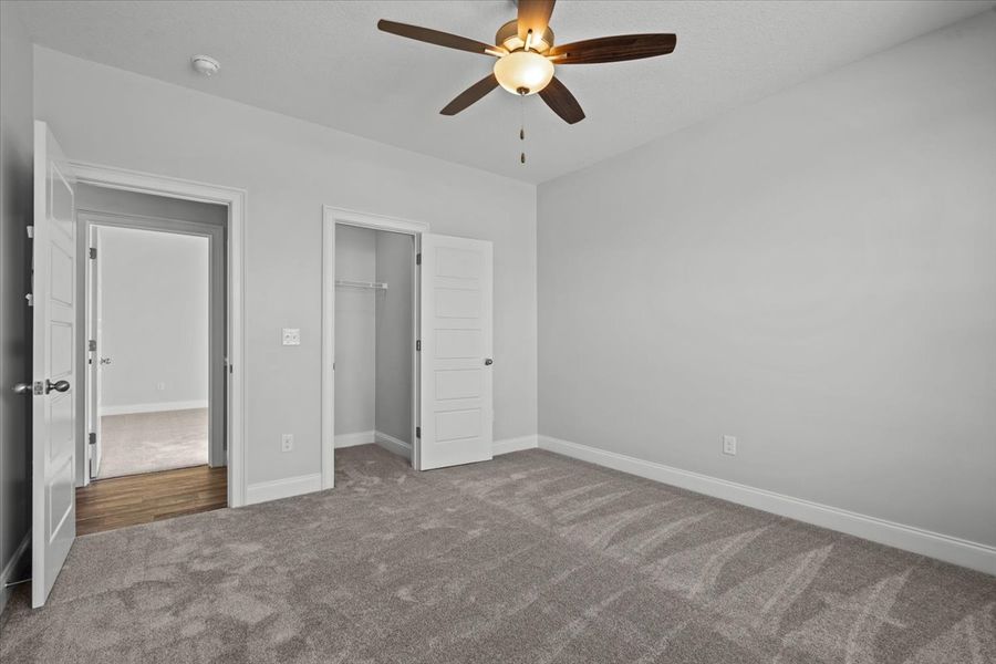 Representative unfurnished interior of a home built from the Roosevelt by Enchanted Homes in Guadalupe Heights, Seguin (Image 33).