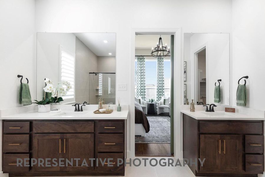 Furnished interior view inside a new home in Flora, Hutto (Image 13).