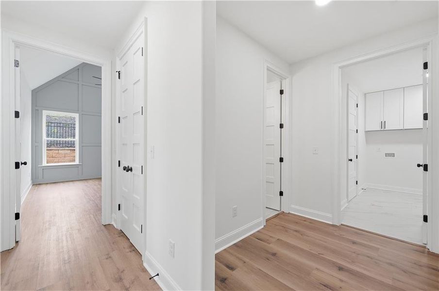 Spacious, unfurnished interior of a new home in , Commerce (Image 21). Spacious, unfurnished interior of a new home in , Commerce (Image 21).