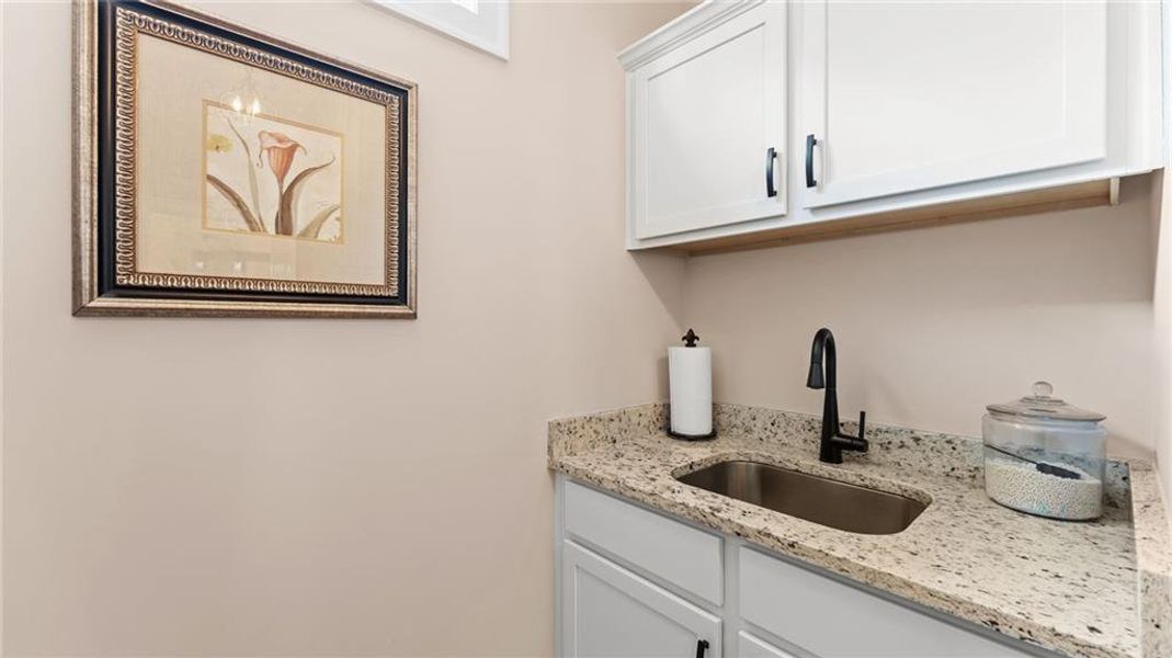 Close-up of interior finishes inside a home in The Courtyards at Bailey Farms, Dacula (Image 20).