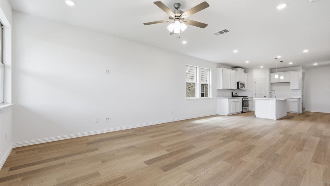 Furnished interior view inside a new home in Westridge Journey, Princeton (Image 14).