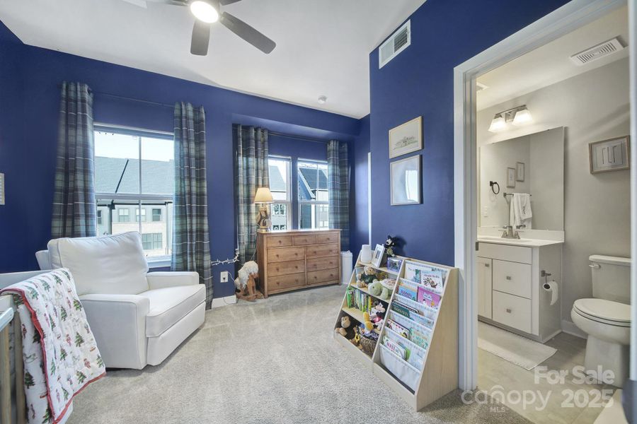 Furnished interior view inside a new home in , Charlotte (Image 16).