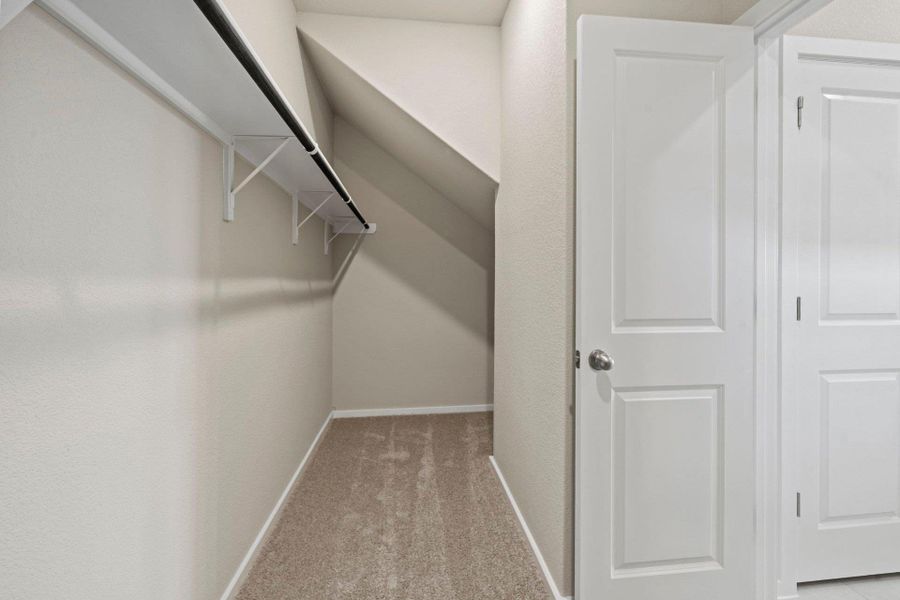 Walk-in closet in Primary Bedroom