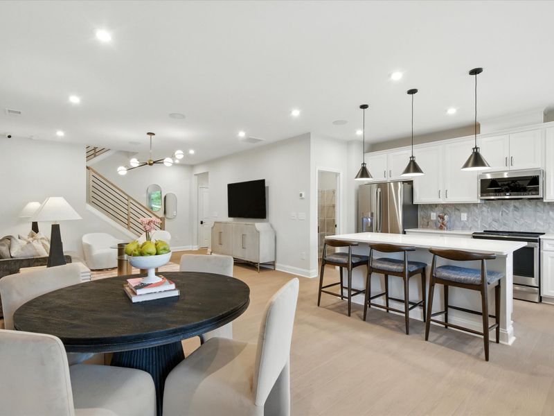 Furnished interior view inside a new home in Southbridge, Fort Mill (Image 21).
