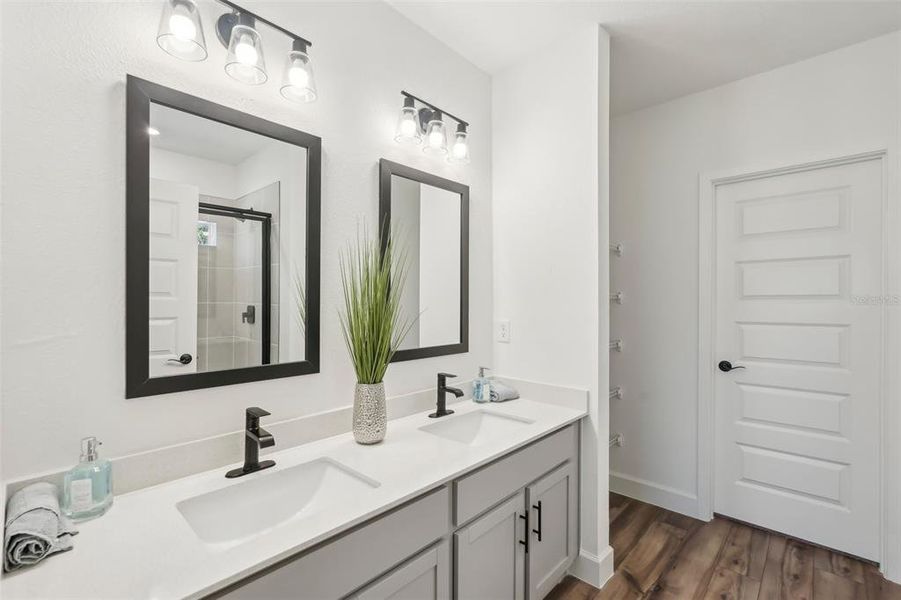 Furnished interior view inside a new home in North Port, North Port (Image 14).