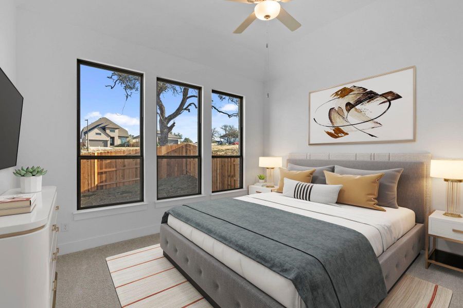 Primary Bedroom - Virtually Staged Primary Bedroom - Virtually Staged