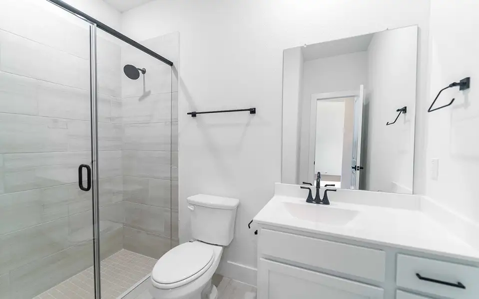 Furnished interior view inside a new home in Santa Rita Ranch, Liberty Hill (Image 3).