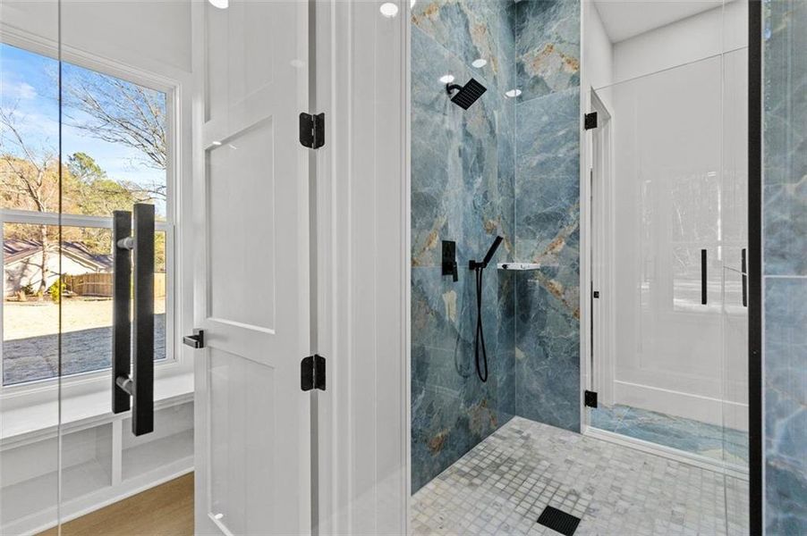 Furnished interior view inside a new home in , Monroe (Image 6).