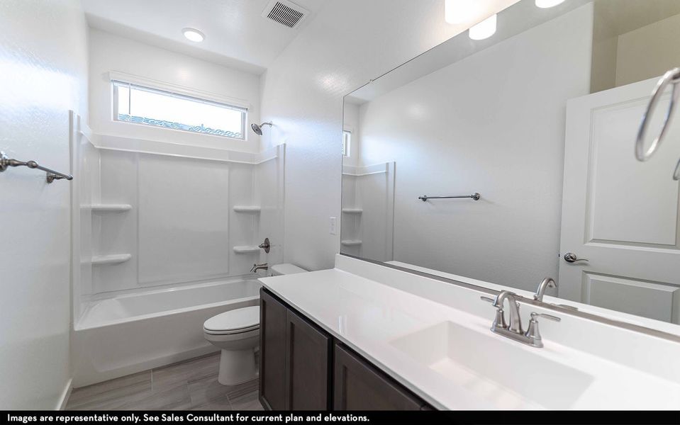 Representative furnished interior of a home built from the Mesa by CastleRock Communities in Rancho Mirage, Maricopa (Image 9). Representative furnished interior of a home built from the Mesa by CastleRock Communities in Rancho Mirage, Maricopa (Image 9).