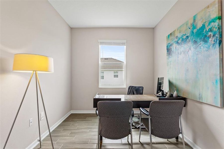 Furnished interior view inside a new home in Bridgewalk, St. Cloud (Image 12).