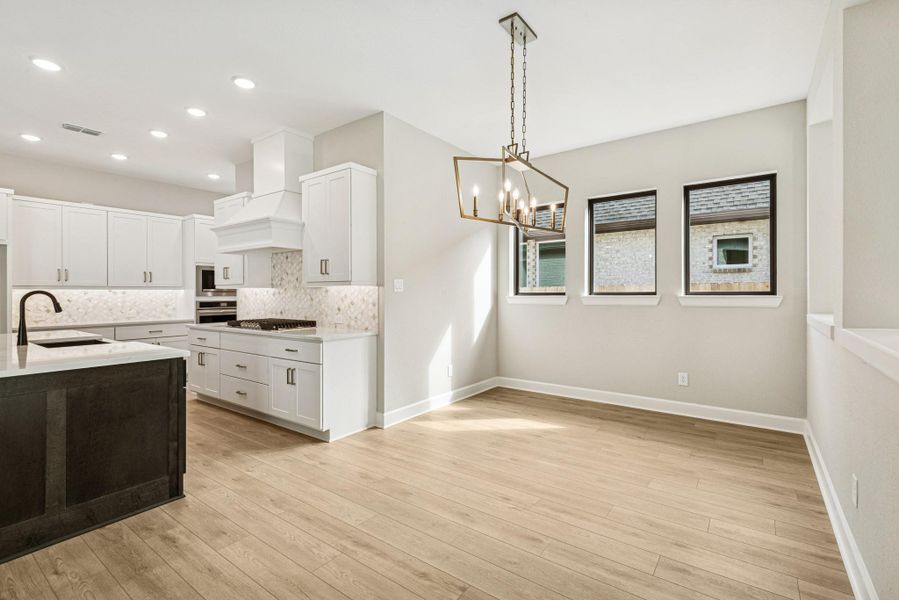 Furnished interior view inside a new home in ARTAVIA 65' Homesites, Conroe (Image 16).