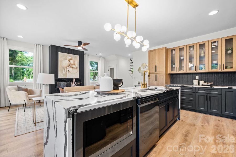 Furnished interior view inside a new home in , Charlotte (Image 14).