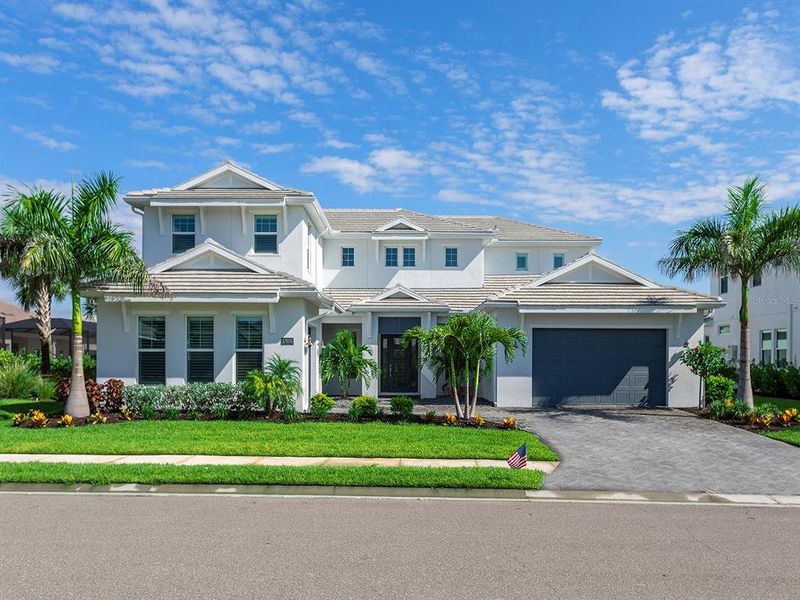 Front exterior of a new home in , Bradenton, FL, highlighting curb appeal (Image 2). Front exterior of a new home in , Bradenton, FL, highlighting curb appeal (Image 2).