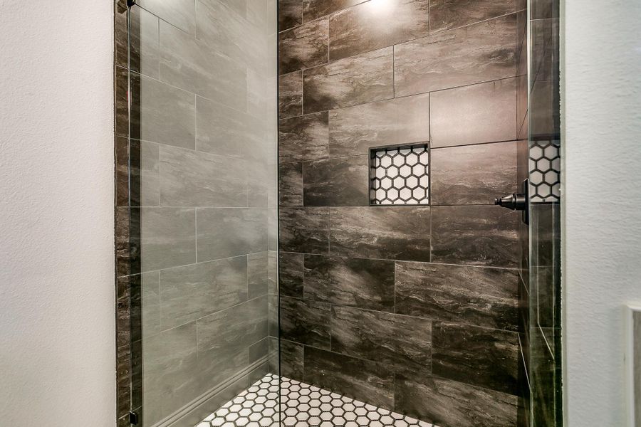 Representative furnished interior of a home built from the Cypress Court House by Trinity Classic Homes in Freeman Ranch, Weatherford (Image 15).
