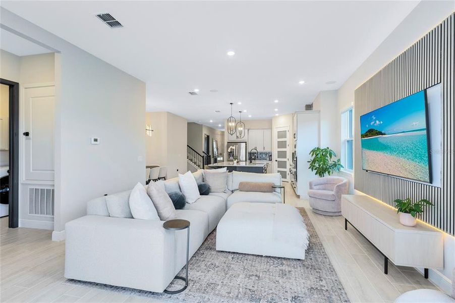 Furnished interior view inside a new home in Laureate Park, Orlando (Image 15).