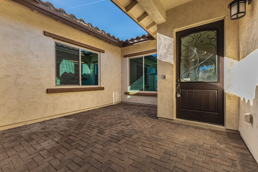 Exterior details and patio area of a home in Bellero Estates, Queen Creek (Image 3). Exterior details and patio area of a home in Bellero Estates, Queen Creek (Image 3).