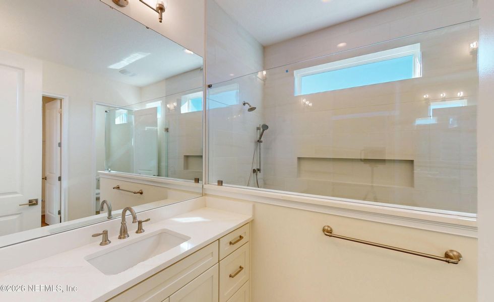 Furnished interior view inside a new home in Nocatee, Ponte Vedra (Image 7).