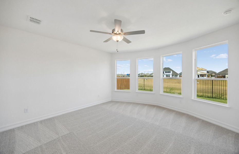 Spacious, unfurnished interior of a new home in Anna Town Square, Anna (Image 23). Spacious, unfurnished interior of a new home in Anna Town Square, Anna (Image 23).