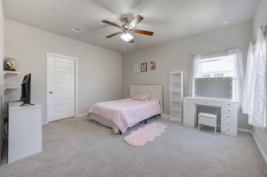 Furnished interior view inside a new home in Rosehill Meadow, Tomball (Image 17).