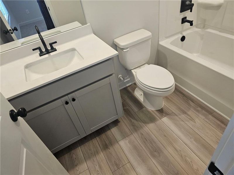 Furnished interior view inside a new home in Ellorie Estates, Dawsonville (Image 4).