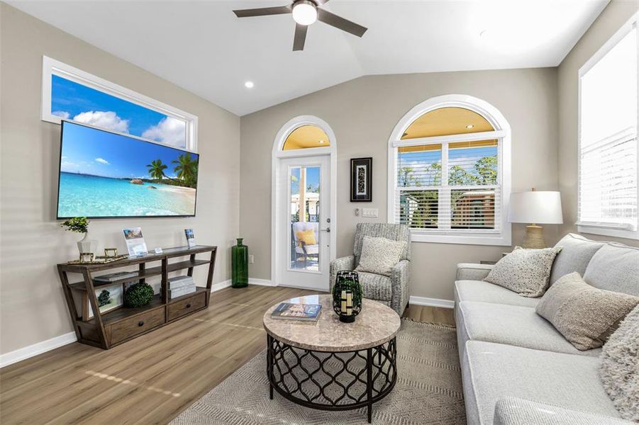 Furnished interior view inside a new home in , North Port (Image 11).