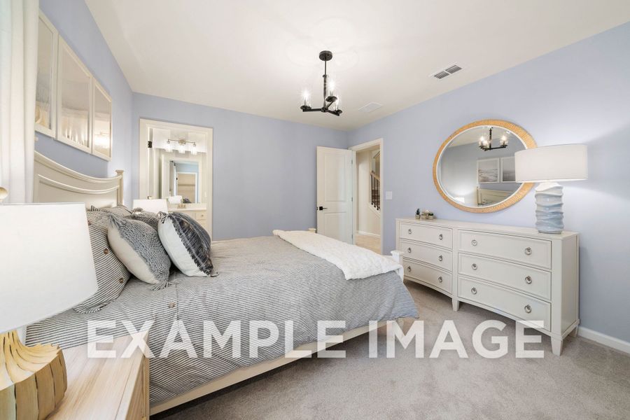 Representative furnished interior of a home built from the The Hickory B by Davidson Homes LLC in Cedar Farms, Winder (Image 45).