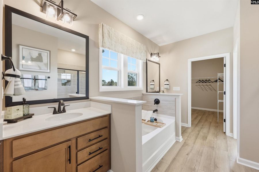 Furnished interior view inside a new home in Beach Forest, Sumter (Image 9).