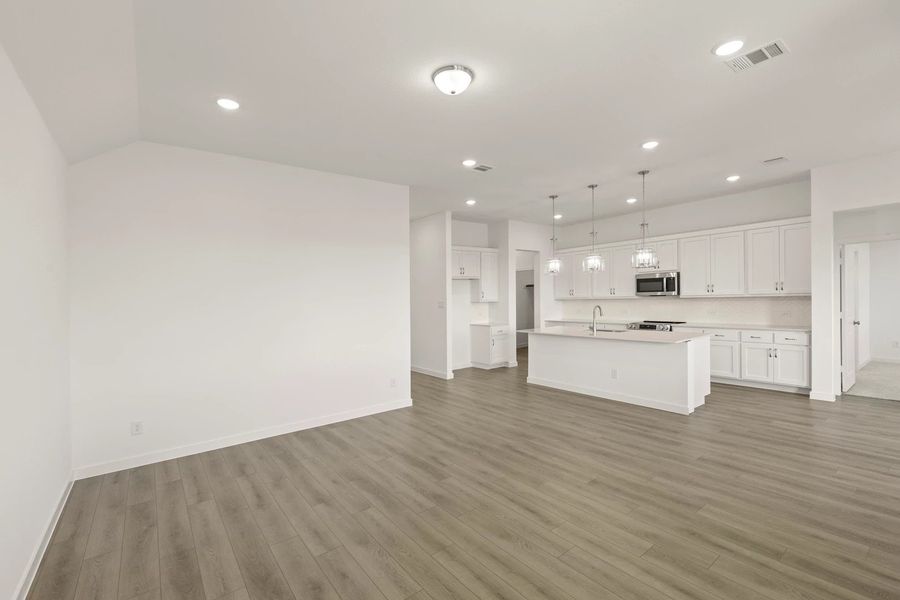 Open Kitchen-Living Room Representative Photo