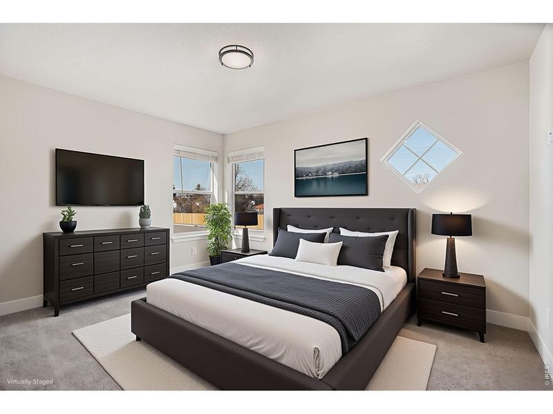 Furnished interior view inside a new home in , Arvada (Image 6).