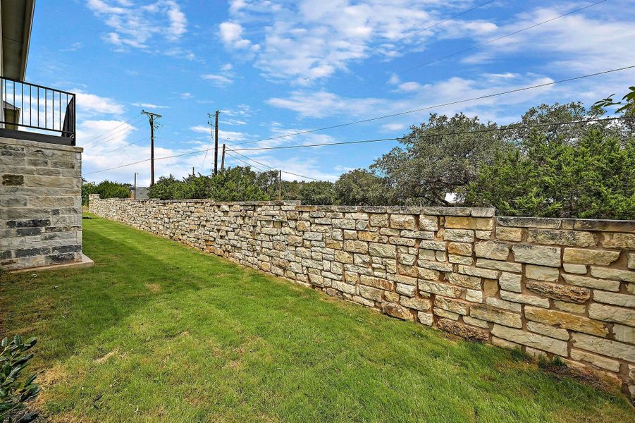 Front exterior of a new home in Rough Hollow - Las Brisas, Austin, TX, highlighting curb appeal (Image 2).