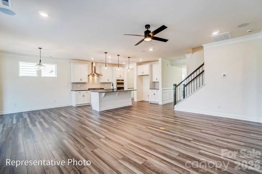 Spacious, unfurnished interior of a new home in Waterford Commons, Rock Hill (Image 19).