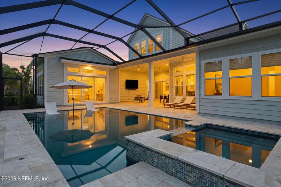 Exterior details and patio area of a home in , Ponte Vedra (Image 4). Exterior details and patio area of a home in , Ponte Vedra (Image 4).