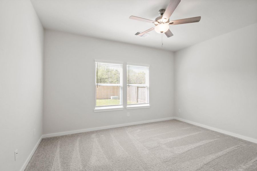 Spacious, unfurnished interior of a new home in Barrett Crossing, Crosby (Image 17). Spacious, unfurnished interior of a new home in Barrett Crossing, Crosby (Image 17).