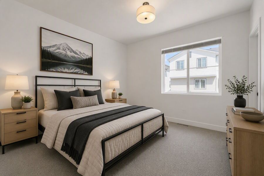 Furnished interior view inside a new home in Uplands, Westminster (Image 9). Furnished interior view inside a new home in Uplands, Westminster (Image 9).