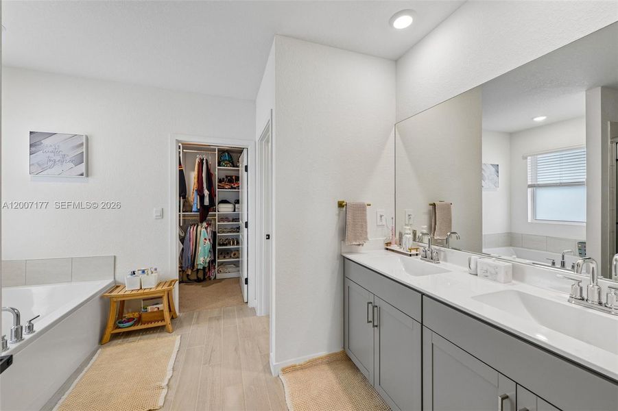 Furnished interior view inside a new home in Messina Place, Homestead (Image 12).