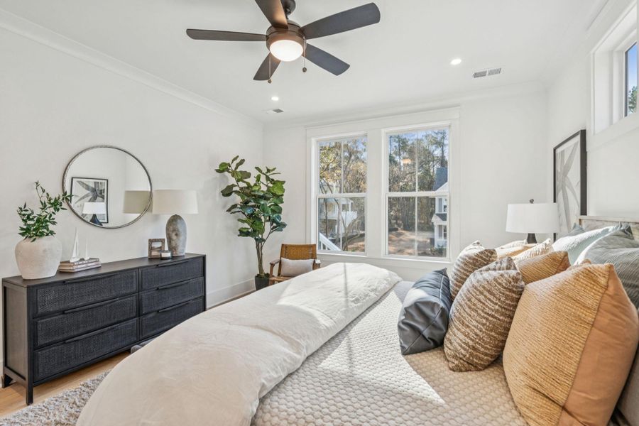 Furnished interior view inside a new home in Waterloo Estates, Johns Island (Image 15).