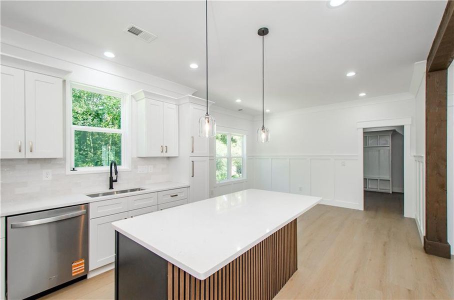Furnished interior view inside a new home in , Gainesville (Image 5).