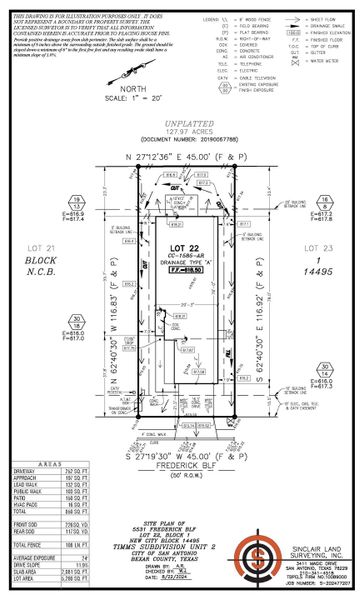 5531 frederick blf - site plan