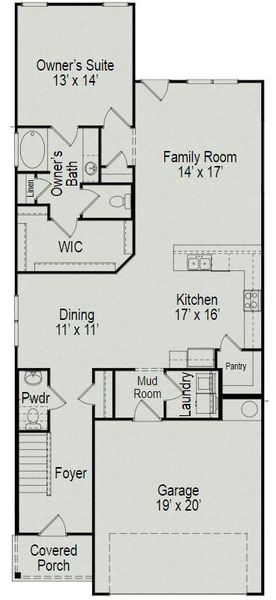 2D floor plan layout of this home in La Segarra, Pattison, TX (Image 2). 2D floor plan layout of this home in La Segarra, Pattison, TX (Image 2).